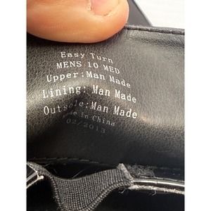 Unlisted Kenneth Cole Loafers Dress Shoes Easy Turn Black‎ Loafer Mens 10M